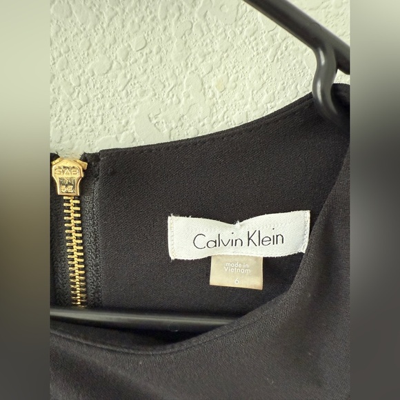 Calvin Klein Classic Black Mini Dress - Picture 2 of 6